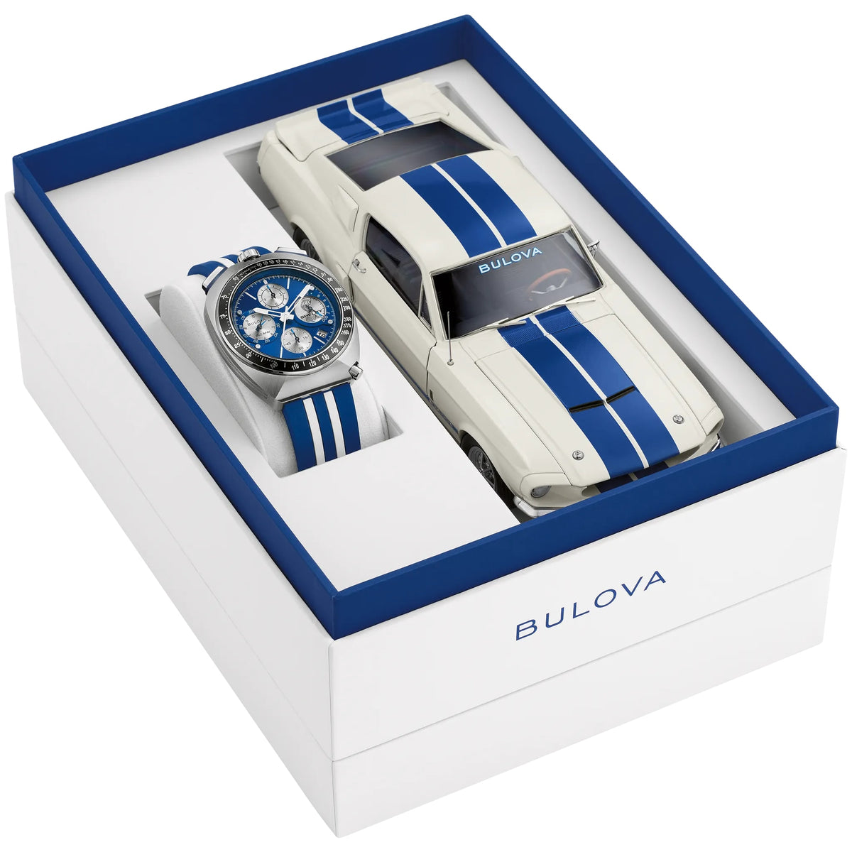 Bulova Shelby Blue Men's Watch (98B452)