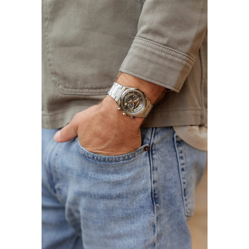 CARAVELLE DRESS Gray Men's Watch (43A158) – Ducci Jewellers