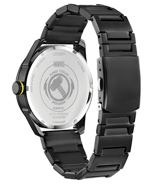 Thor Black Dial Stainless Steel Bracelet BM6987-50W