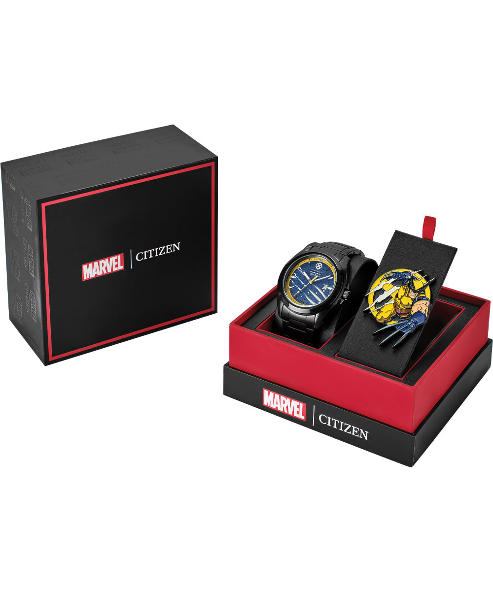 Citizen Wolverine Blue Men's Watch (AW1435-66W), detail