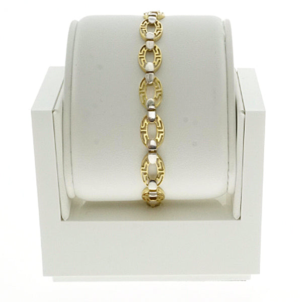 10Kt Two Tone Gold Bracelet