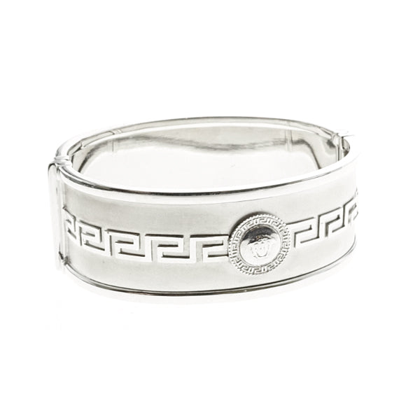 14Kt White Gold Versace Bangle