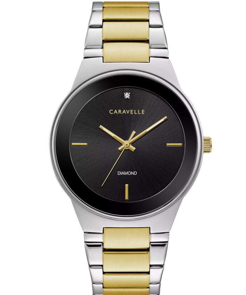 Caravelle by Bulova Men's Modern Stainless Steel Bracelet Watch