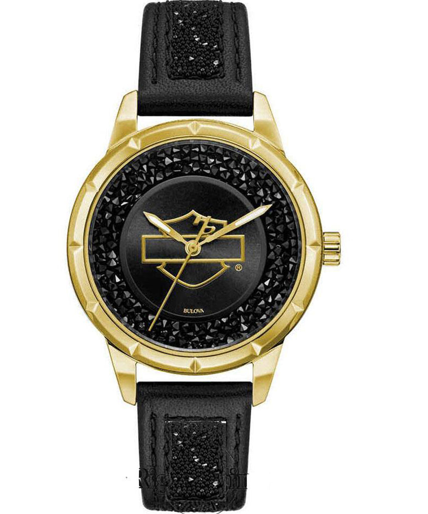 Harley Davidson Bar & Shield Swarovski Watch 77L111