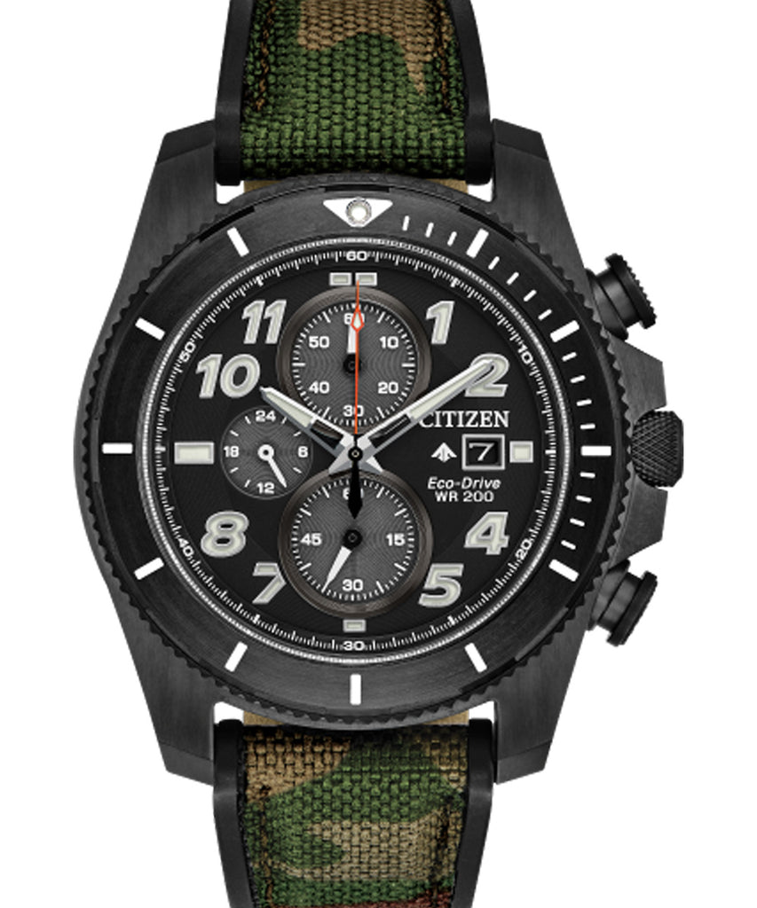 Citizen Eco-Drive Promaster Tough Camoflauge Watch -CA0727-12E