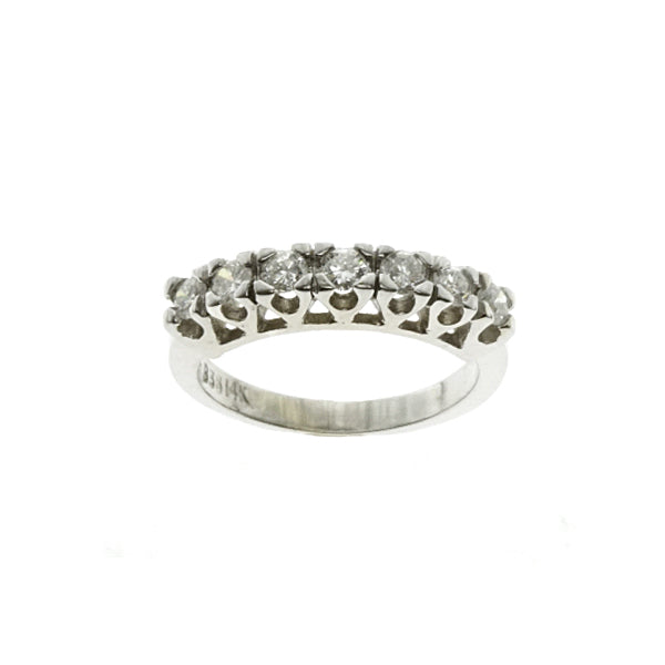 14Kt White Gold Diamond Ring