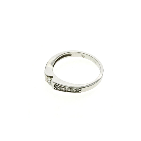 14Kt White Gold Diamond Ring