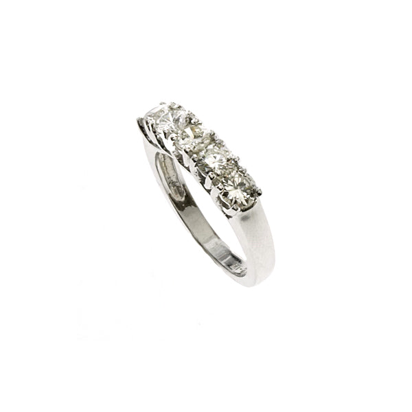 14Kt White Gold Diamond Ring