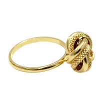 18kt Gold Ball Ring