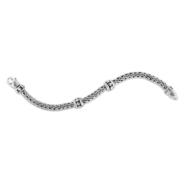 Woven Stud Men's Bracelet