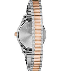 Caravelle Watch - Two-Tone Rose Gold Expansion 45L183