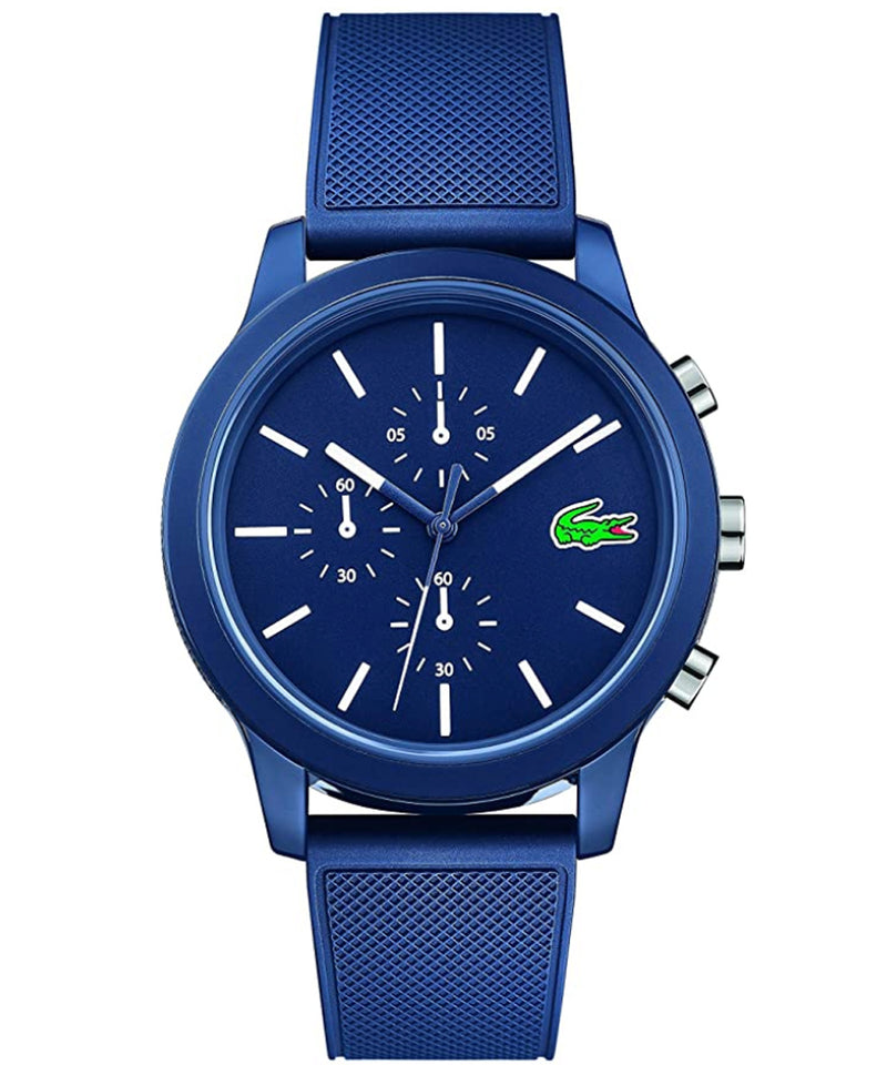 Lacoste Men's TR90 Quartz Watch with Rubber Strap, Blue #2010970
