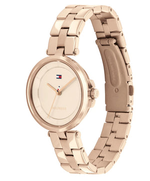 Tommy Hilfiger Women's Carnation Gold Bracelet Watch #1782359-