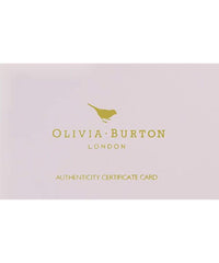 Olivia Burton Demi Hummingbirds Silver Mesh Watch #OB16PP75