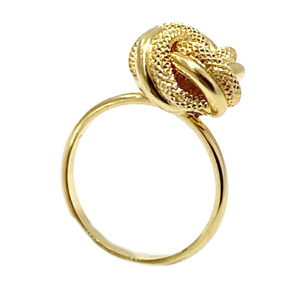 18kt Gold Ball Ring