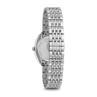 Bulova Diamond Collection Silver Tone Stainless Steel Watch 96R212