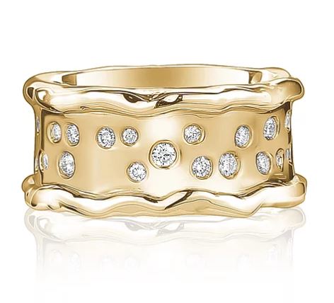 Diamond Ring 18KT Yellow Gold