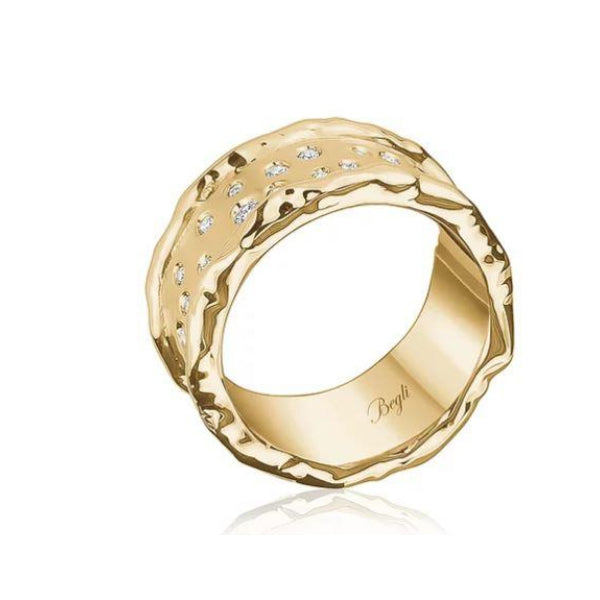 Diamond Ring 18KT Yellow Gold