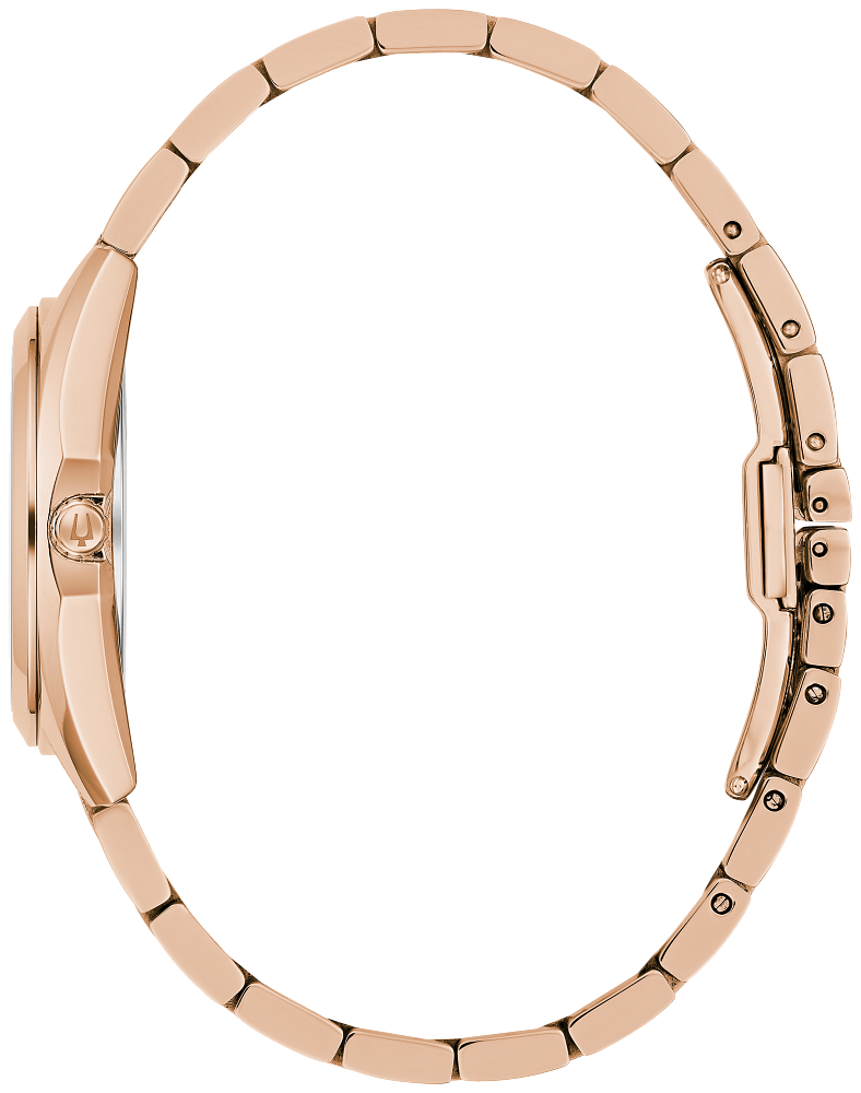 Bulova Classic Rose-Gold Watch 97P156