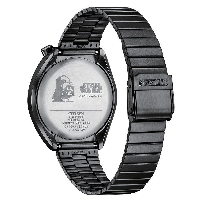 Citizen Quartz Star Wars Men's Watch, Stainless Steel, Darth Vader,AN3669-52E