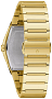 Bulova Futuro Gold Tone Bracelet - 97A164 Yellow One Size