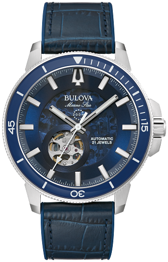 Mens Bulova Marine Star Series 'C' Automatic Automatic Watch 96A291