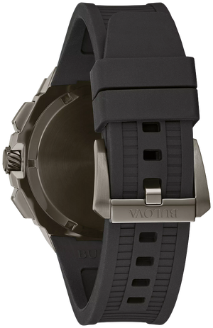 Bulova Precisionist  98B358 Black Chronograph Watch