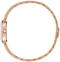 Ladies' Citizen Eco-Drive Silhouette Crystal Rose Gold-Tone Watch EM0863-53D