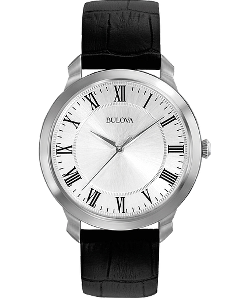 Bulova Classic Men's Brown Dial Brown Leather 96A133