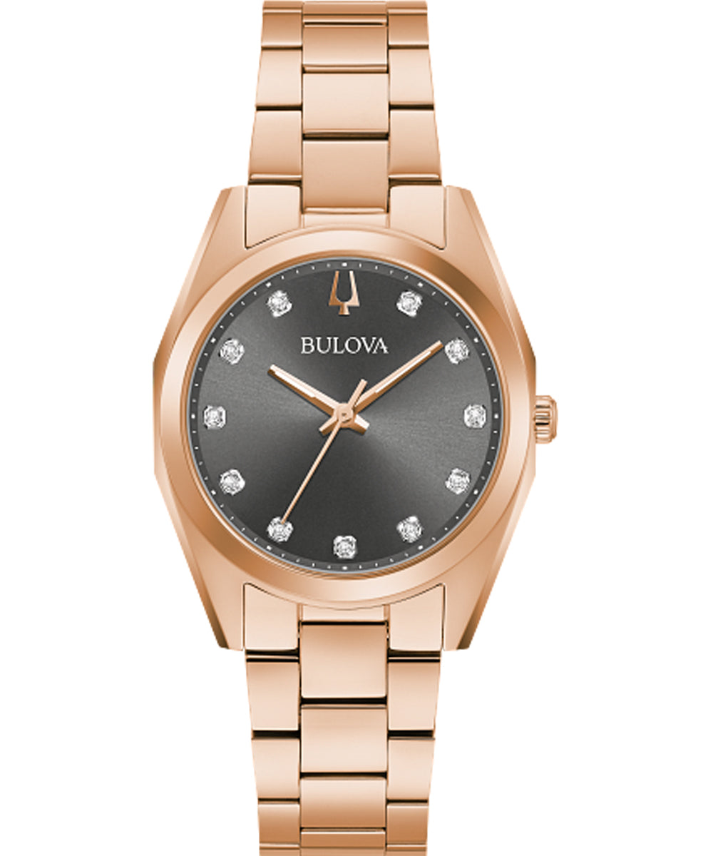 Bulova Classic Rose-Gold Watch 97P156