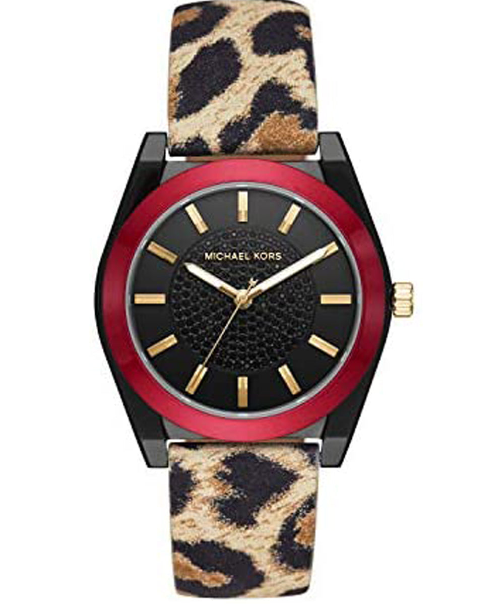 Michael Kors Maci Red Leather Strap Buckle Womens Watch MK2791 xách tay  chính hãng giá rẻ bảo hành dài  Đồng hồ nữ  Senmix