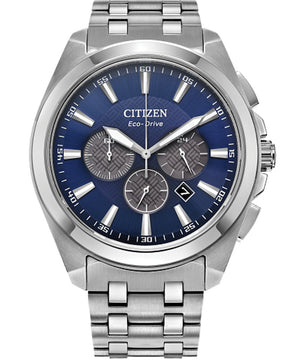Citizen Men's Eco-Drive Blue Stainless Stain Watch CA4510-55L
