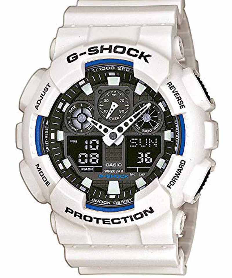 Casio G-Shock Men's Watch GA-100B-7AER White