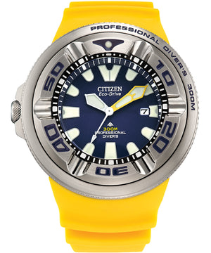 Citizen Promaster Dive Ecozilla Stainless Steel Blue Dial Men's Watch BJ8058-06L