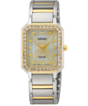 Seiko Women;s Watch Mother of Pearl Solar SUP452P1
