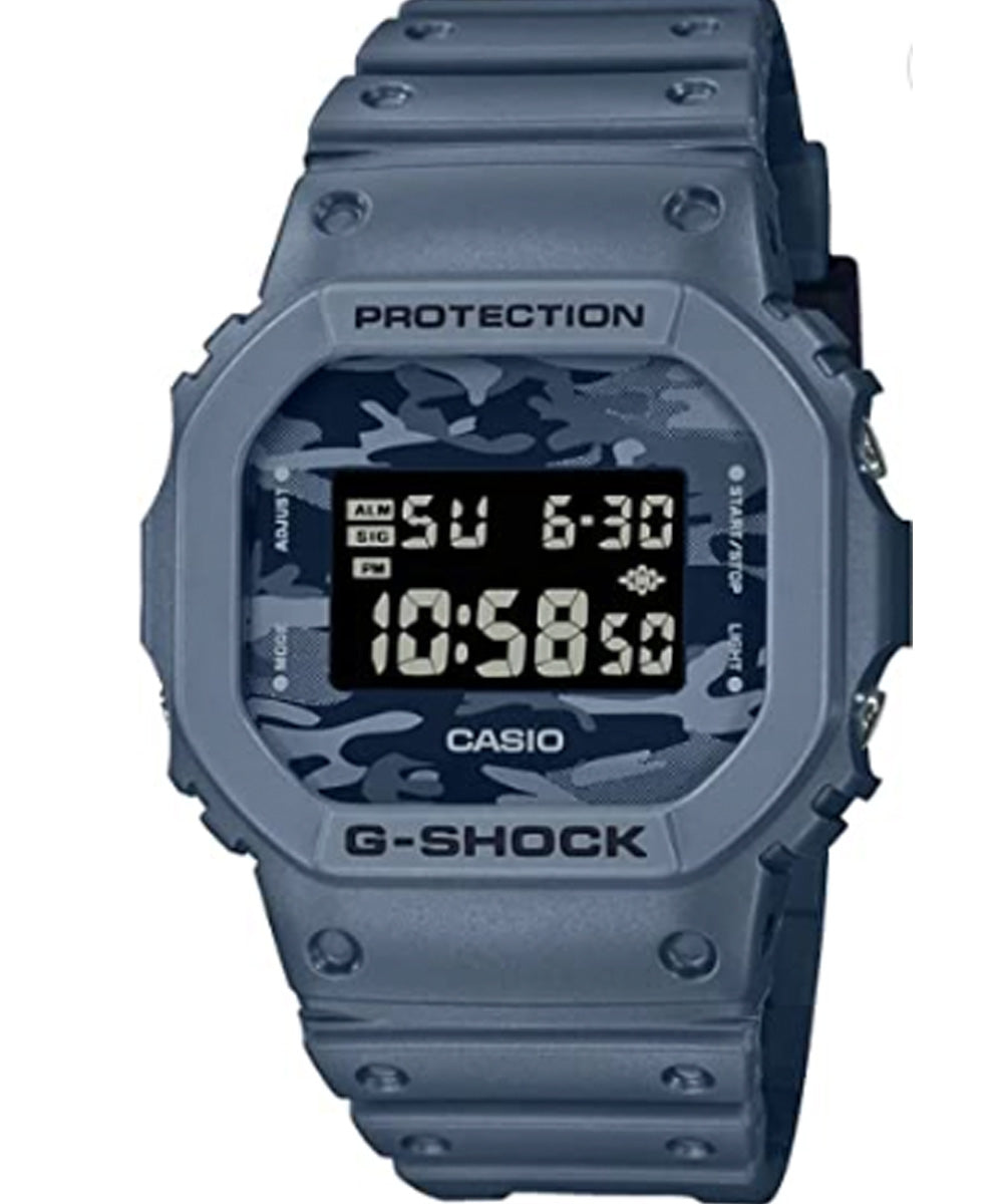 G-Shock by Casio Men's DW5600CA-2 Blue Gray Digital Watch