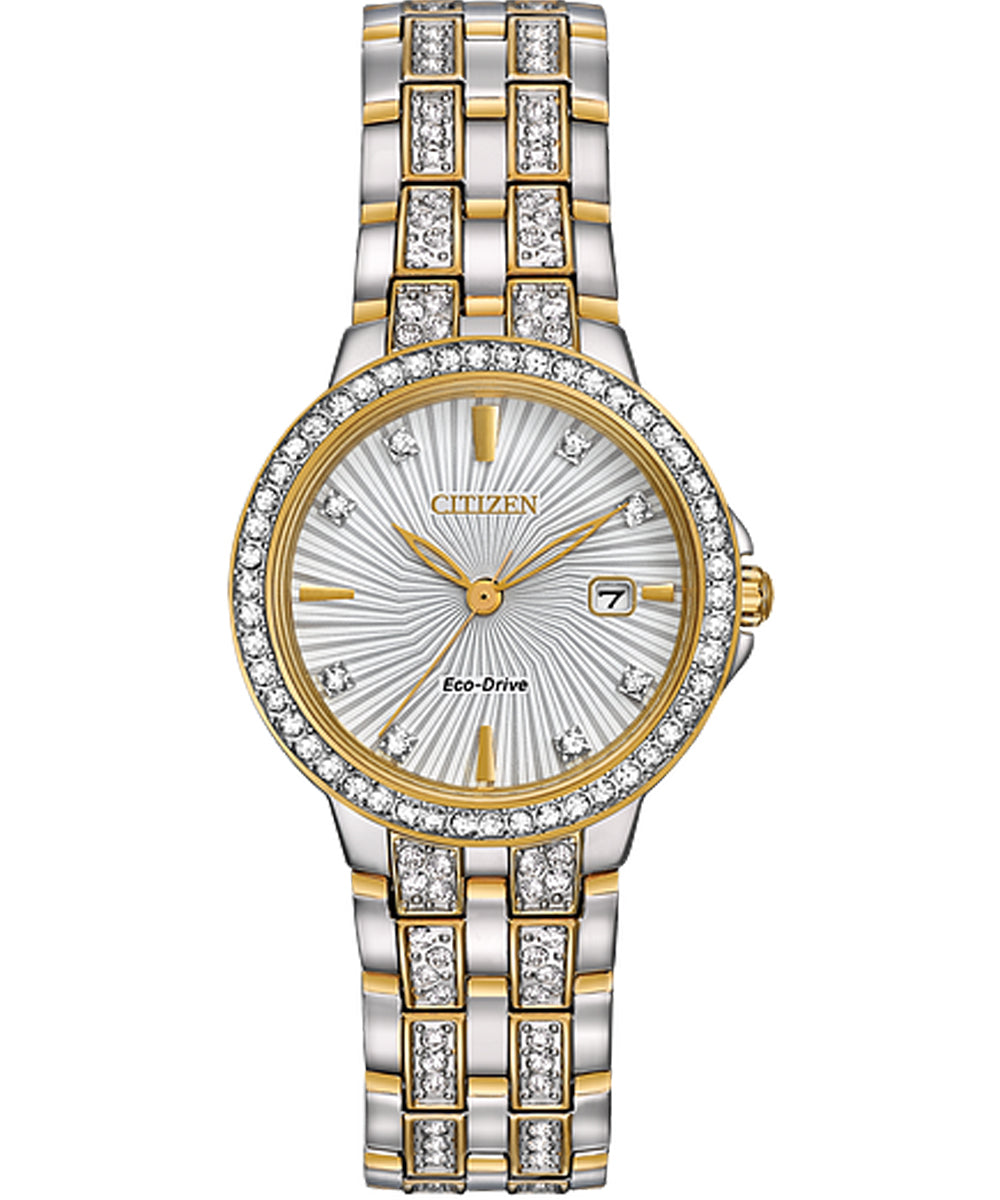 Citizen Women's 'Silhouette' Quartz Stainless Steel Casual Watch EW2344-57A