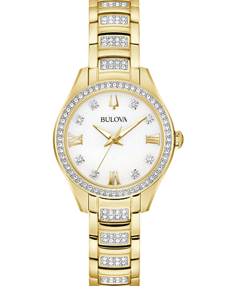 Bulova Crystal Quartz Women's Watch 98L306