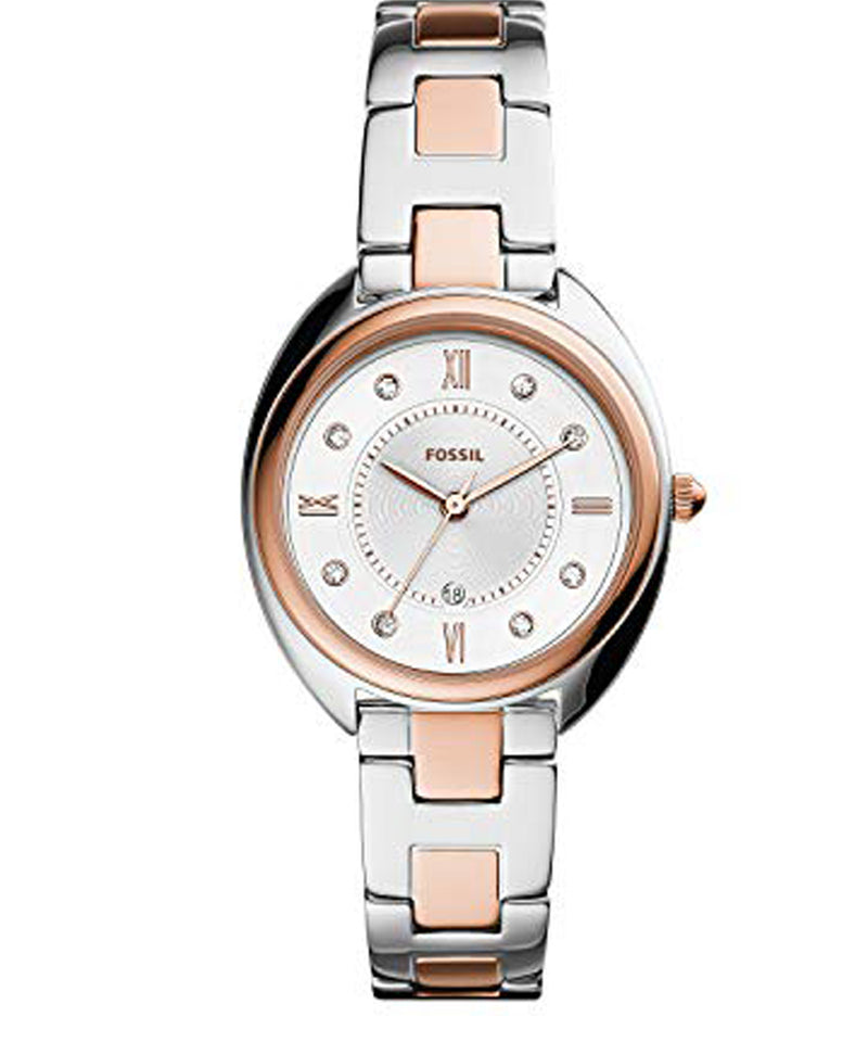 Fossil Women's Gabby Quartz Watch with Stainless Steel Strap, Multicolor,  ES5072
