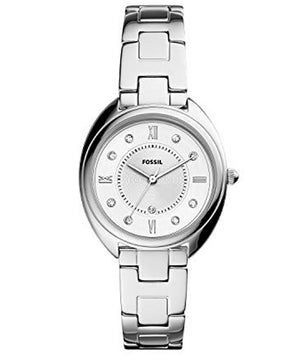 Fossil Women's Gabby Quartz Watch with Stainless Steel Strap Silver ES5069