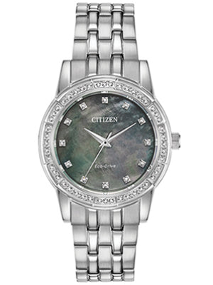 Citizen Eco-Drive Silhouette Crystal Watch EM0770-52Y