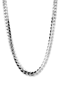 Solid Miami Cuban Link White Gold 10kt or 14kt